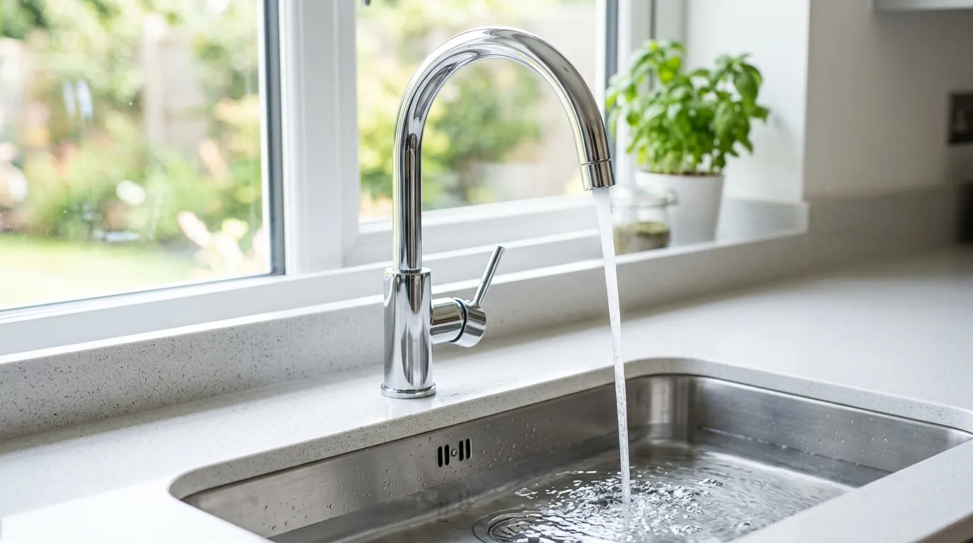 Local Plumbing Master Pros same day plumber fixing a faucet in Ellsworth, IL