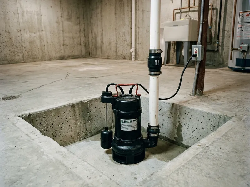Sump Pump Installation Plumber in Ellsworth, IL